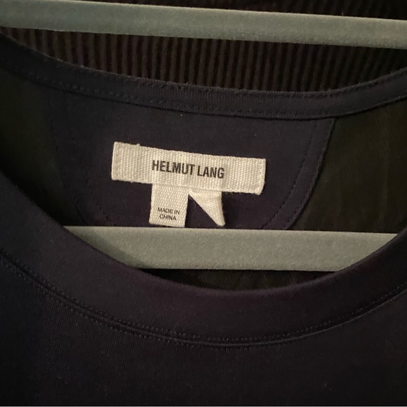 Helmut Lang Split fabric tshirt - Picture 2 of 3